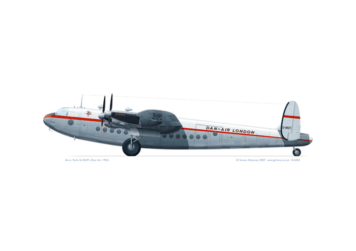 Avro York - Dan Air 1953