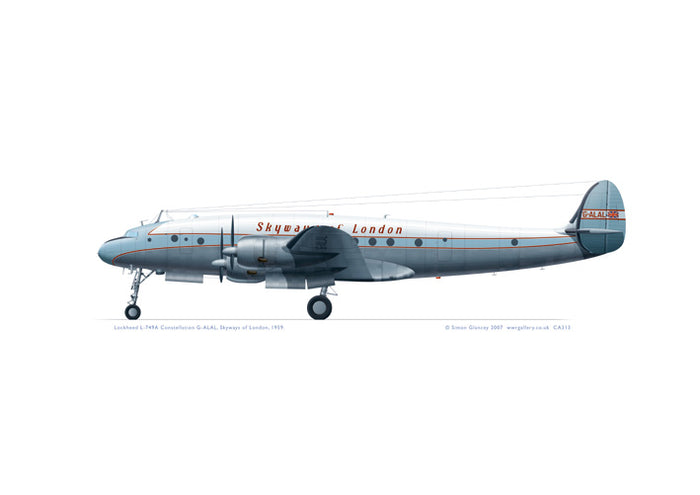 Lockheed L-749 Constellation Skyways of London