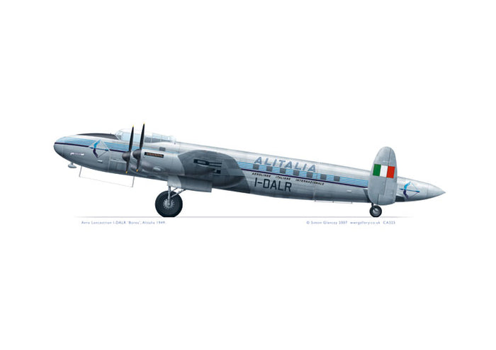 Avro Lancastrian Alitalia I-DALR 'Borea'