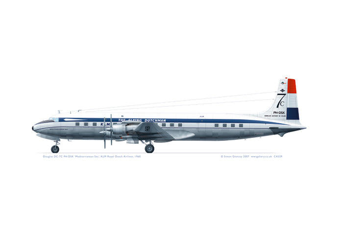 Douglas DC-7C KLM Royal Dutch Airlines
