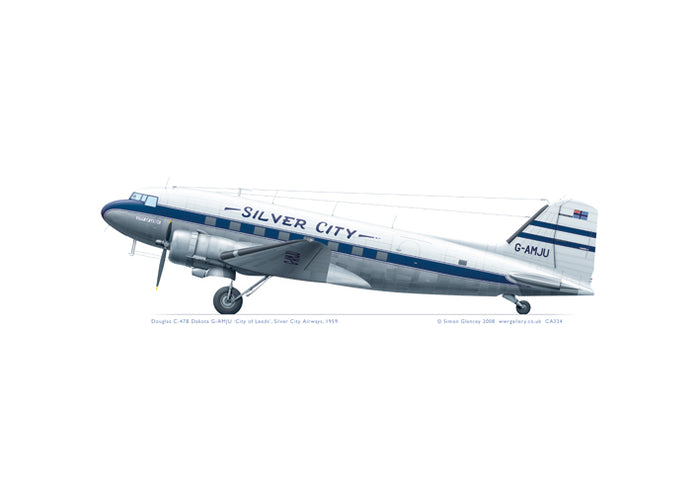 Douglas C-47B Silver City Airways