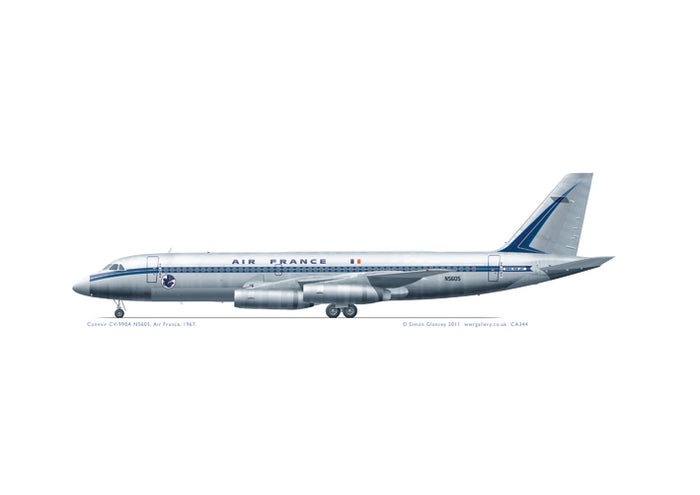 Convair CV-990A Air France
