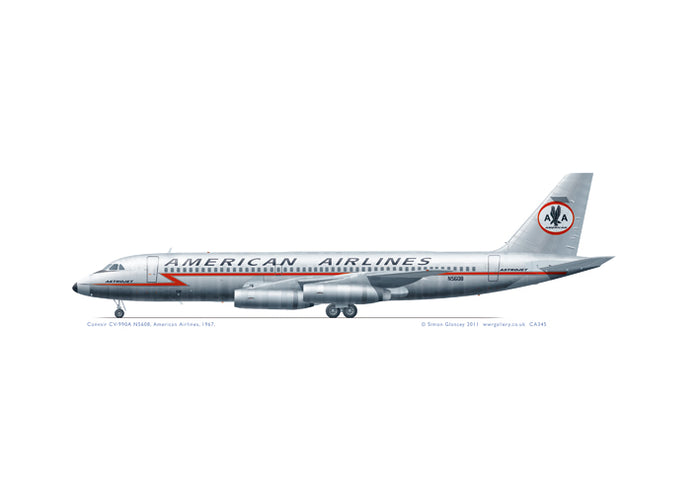 Convair CV-990A American Airlines