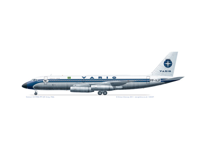 Convair CV-990A Varig