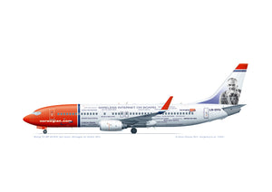 Boeing 737-800 Norwegian Air Shuttle LN-DYU