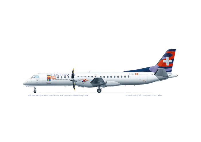 Saab 2000 Darwin Airline
