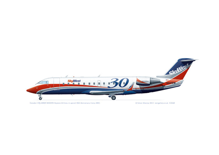 Canadair CRJ-200 Skywest Airlines