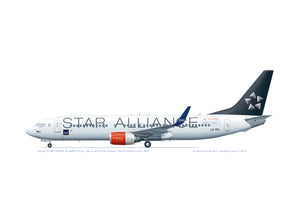 Boeing 737-800 SAS LN-RRL