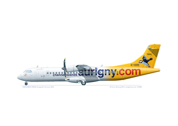 ATR72-500 Aurigny Air Services