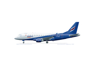 Embraer E170 Eastern Airways G-CIXV