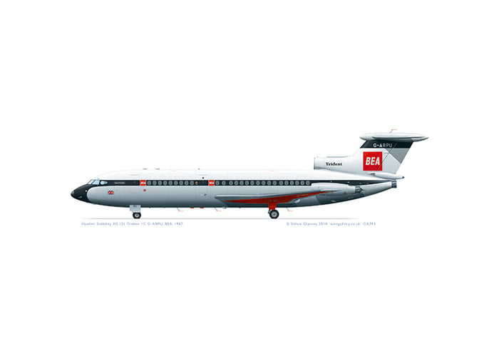 Hawker Siddeley Trident 1C BEA