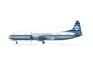 Lockheed L-188 Electra PP-LLC KLM 'Mars'