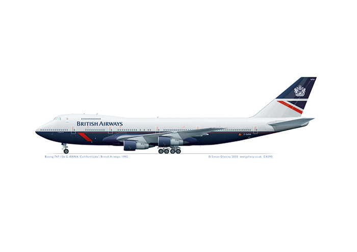 Boeing 747-100 British Airways 'Landor'