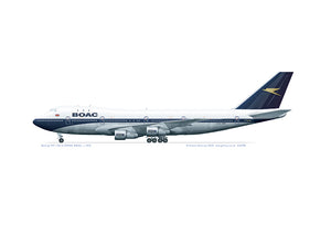 Boeing 747-100 G-AWNA BOAC