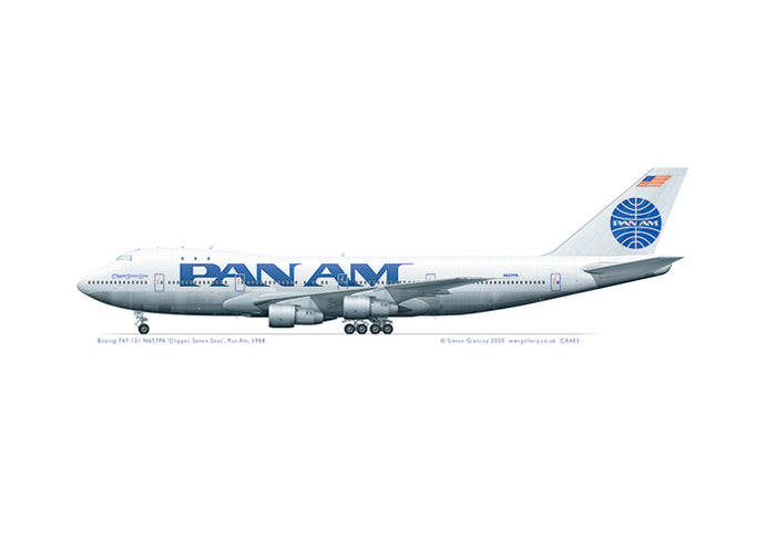 Boeing 747-100 Pan Am 1987