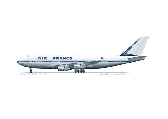 Boeing 747-100 Air France