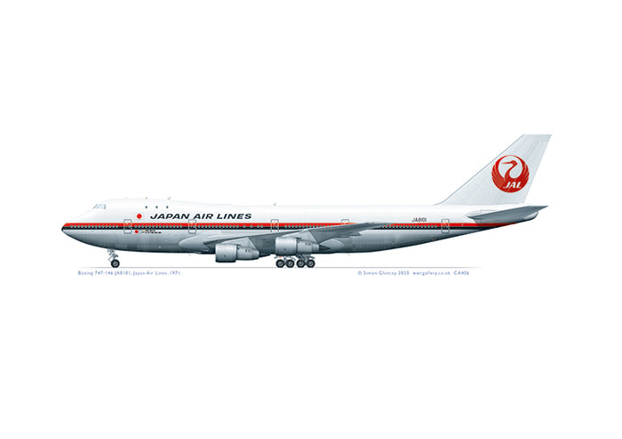 Boeing 747-100 Japan Air Lines