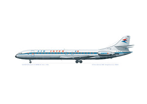 Sud Caravelle 12 F-BTOA Air Inter 1976