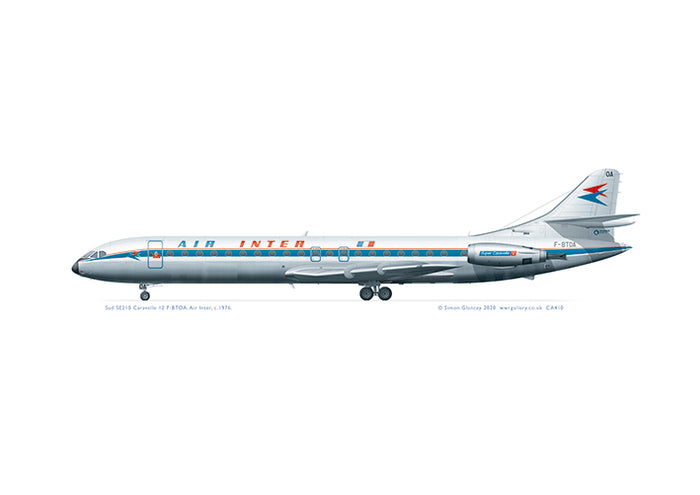 Sud Caravelle 12 Air Inter 1976