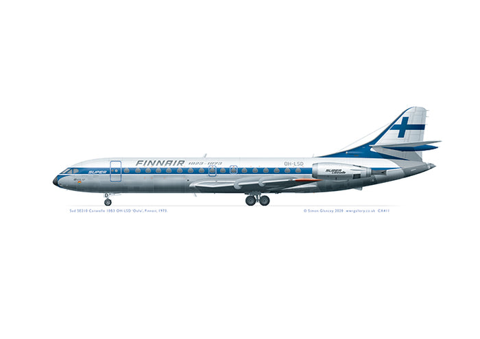 Sud Caravelle 10B3 Finnair