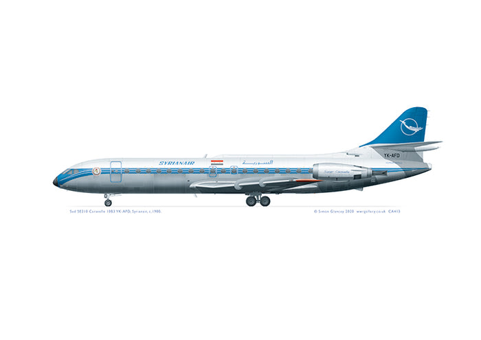 Sud Caravelle 10B3 Syrianair