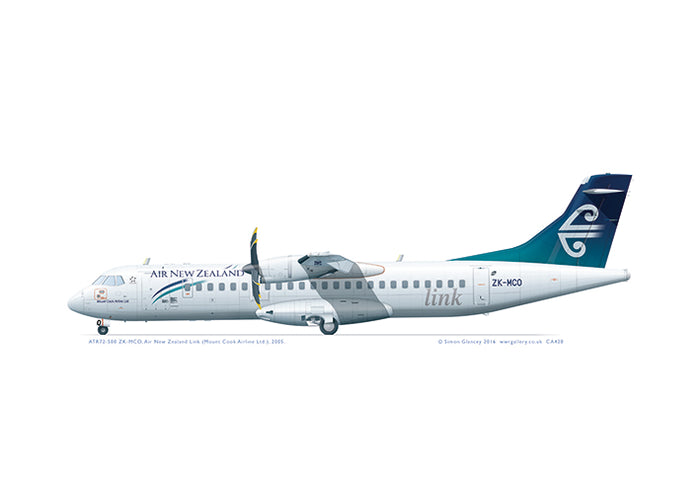 ATR72-500 Mount Cook Airline (Air New Zealand c/s)