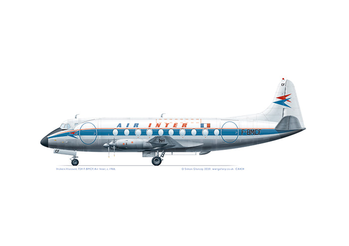 Vickers Viscount 724 Air Inter