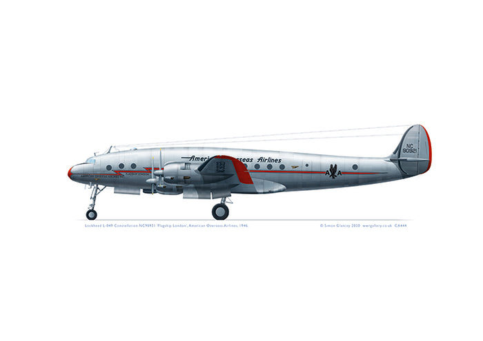 Lockheed L-049 Constellation AOA American Overseas Airlines