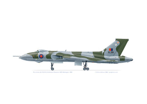 Vulcan B.2 XL319 44 Squadron RAF Waddington 1982