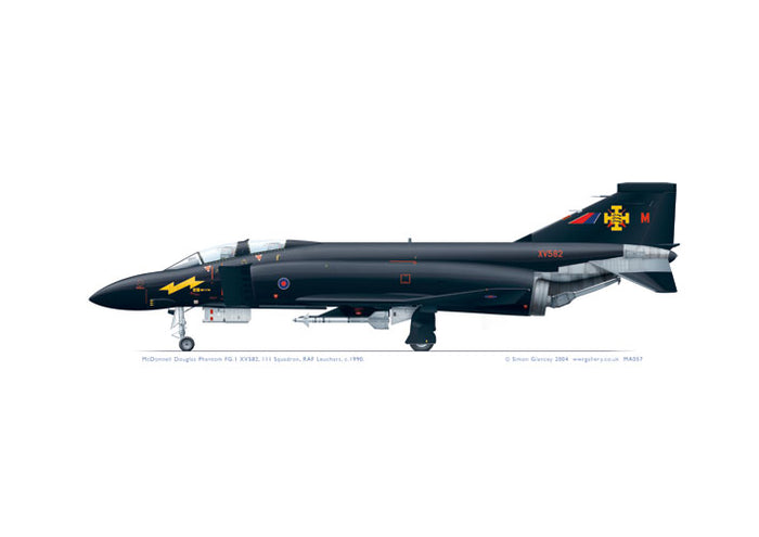 McDonnell Douglas Phantom FG.1 111 Squadron 'Black Mike'