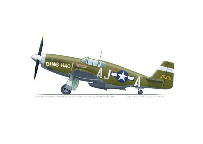 P-51B-5-NA 43-6315 'Ding Hao!'