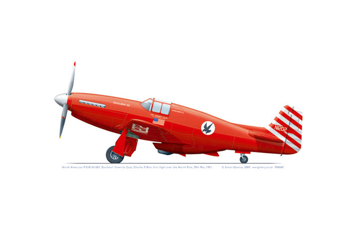 P-51B N1202 'Excalibur'