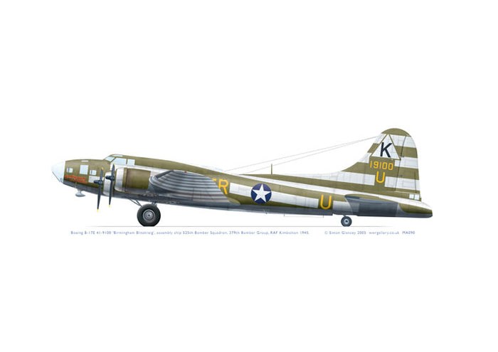 Boeing B-17F 41-9100 'Birmingham Blitzkreig'