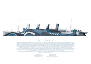 R.M.S. Aquitania WW1