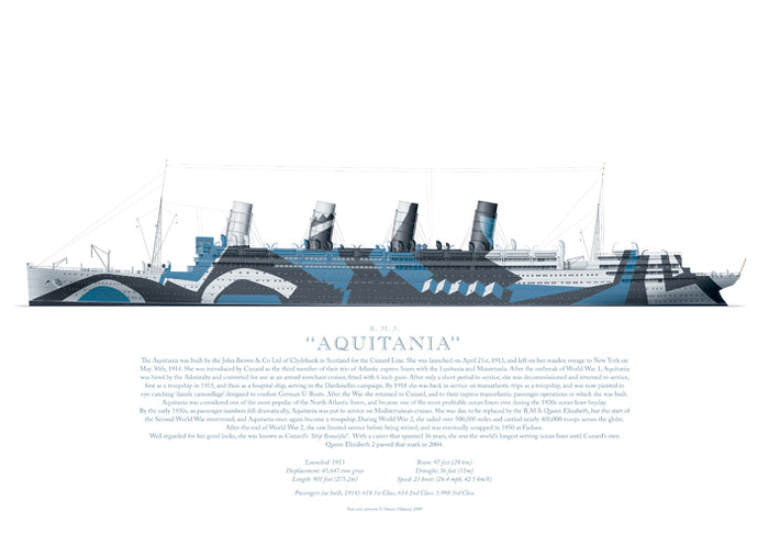 R.M.S. Aquitania (WW1)
