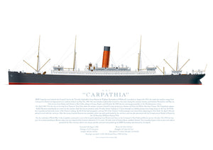R.M.S. Carpathia print