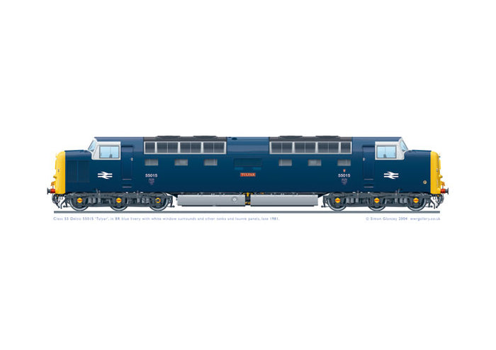 Class 55 Deltic 55015 ‘Tulyar’