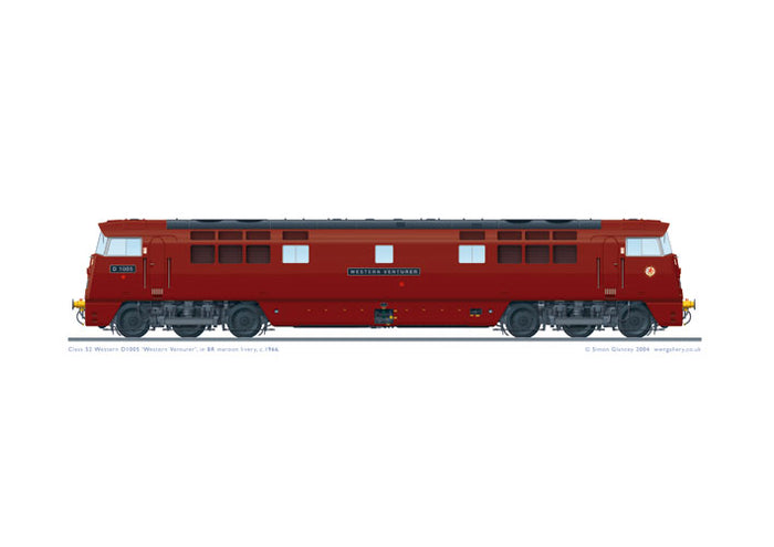 Class 52 D1005 ‘Western Venturer’