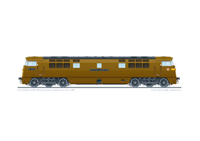 Class 52 D1015 ‘Western Champion’