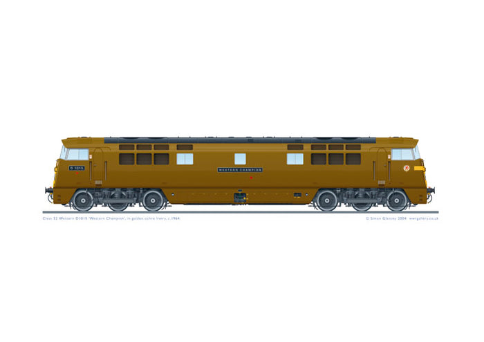 Class 52 D1015 ‘Western Champion’