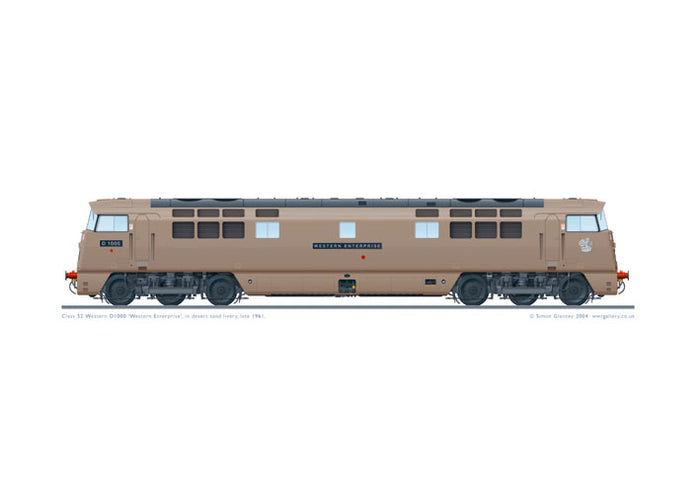 Class 52 D1000 ‘Western Enterprise’