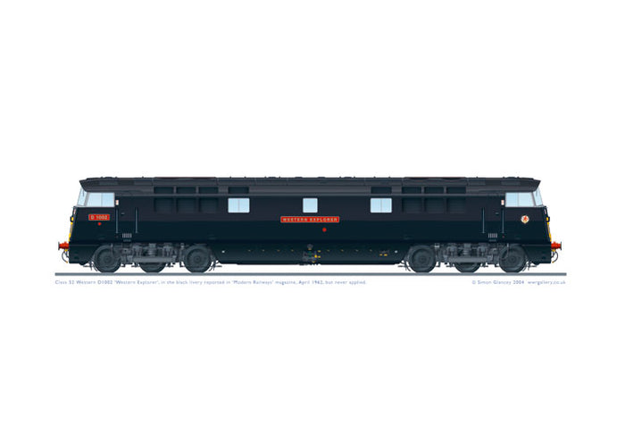 Class 52 D1002 ‘Western Explorer’