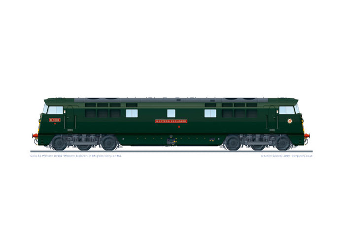 Class 52 D1002 ‘Western Explorer’