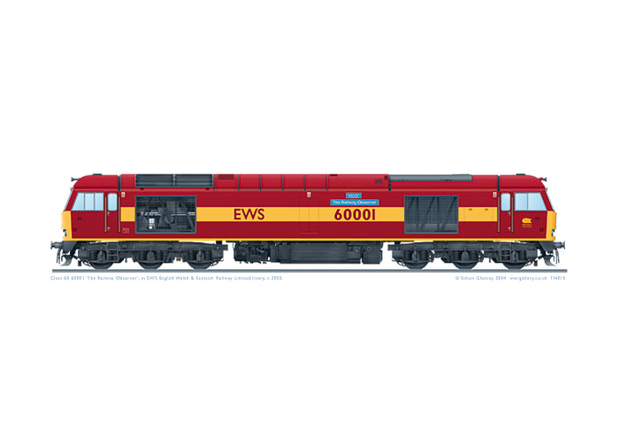 Class 60 60001 ‘Railway Observer’