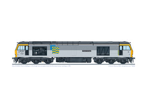 Class 60 60054 ‘Charles Babbage’ Railfreight Petroleum
