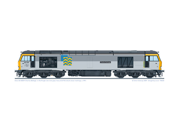 Class 60 60054 ‘Charles Babbage’