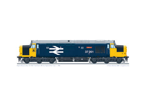 Class 37 37261 ‘Caithness’ BR large logo Highland Rail