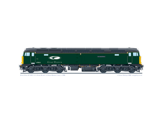 Class 47 47813 ‘S.S. Great Britain'