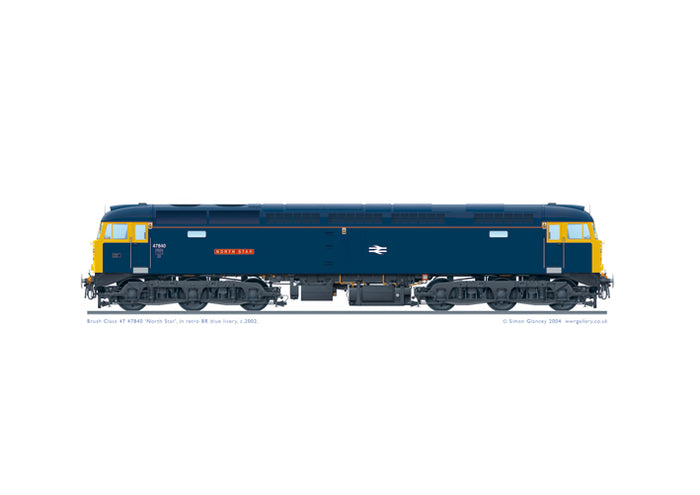 Class 47 47840 ‘North Star’