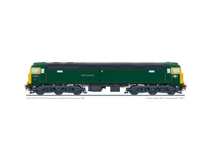 Class 47 47500 'Great Western'